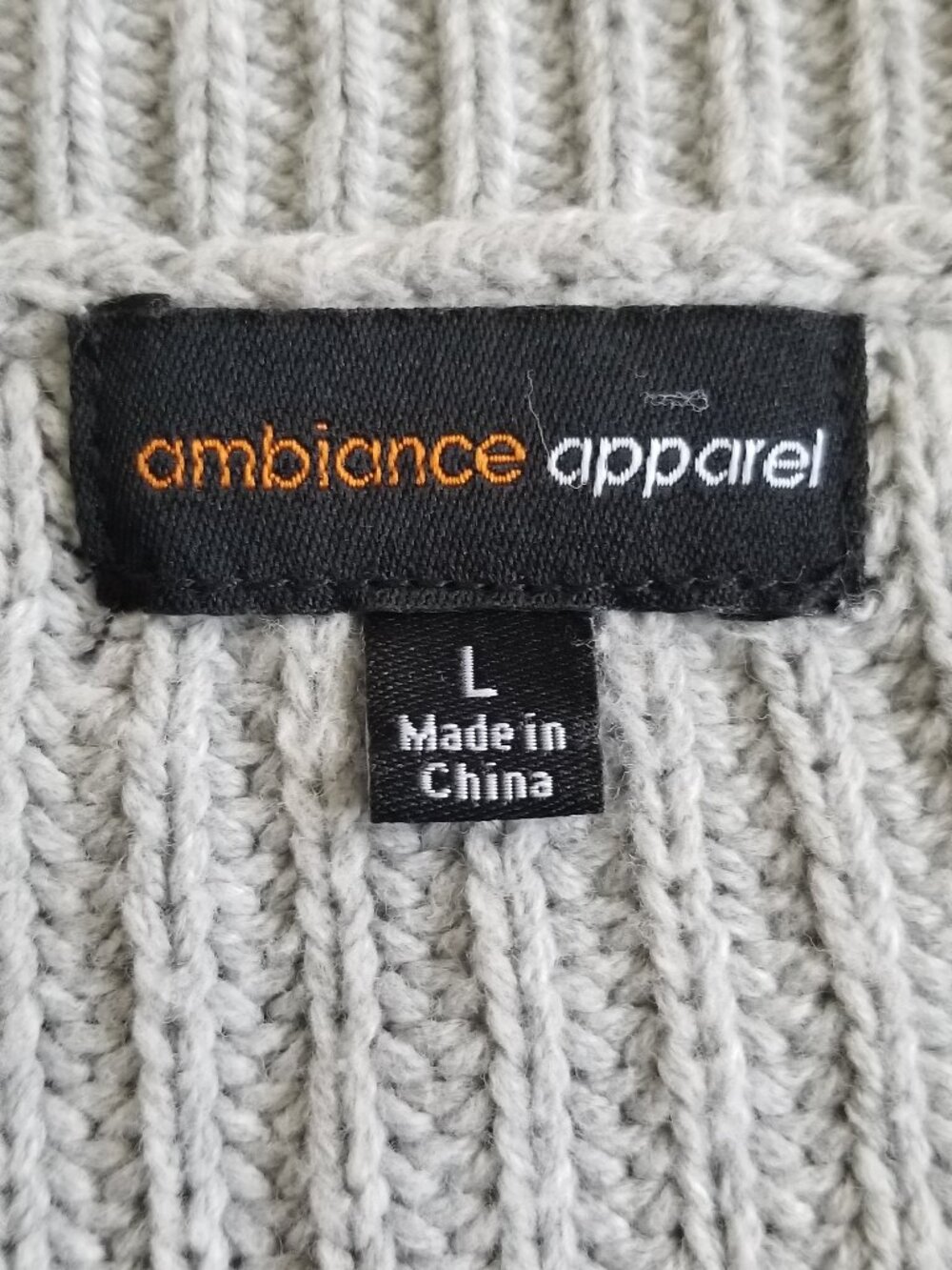 Colorblock Slouch Sweater Large - Picture 4 of 5